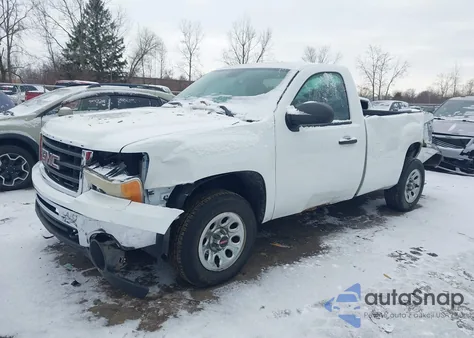 2010 GMC Sierra 1500 Work Truck из США, поврежденный, VIN 1GTPCTEX7AZ296371